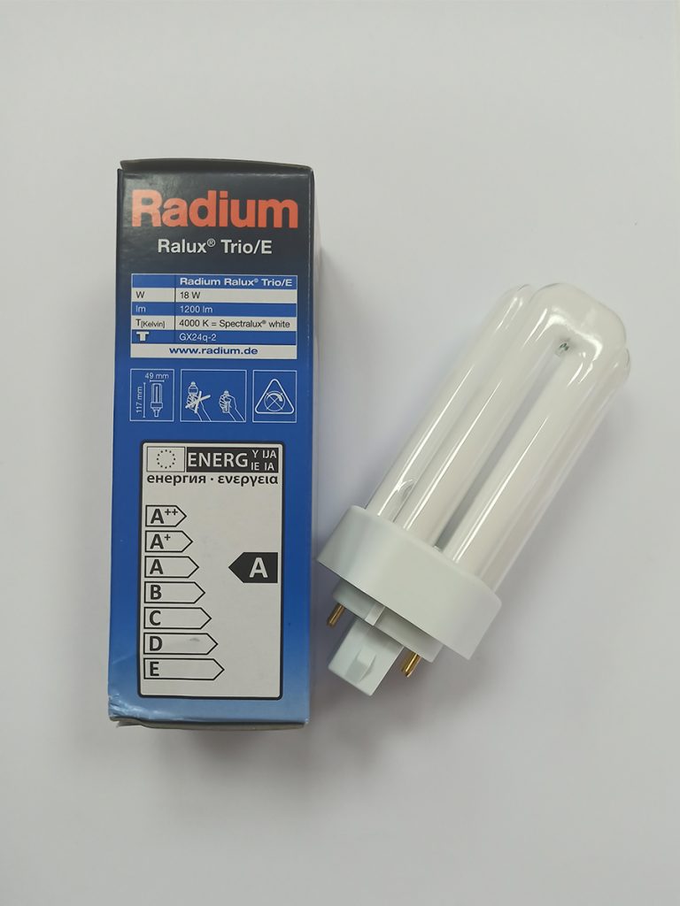 Lampada Fluorescente Compatta Non Integrata Radium RX-D 26W 865 G24D - Foto 9