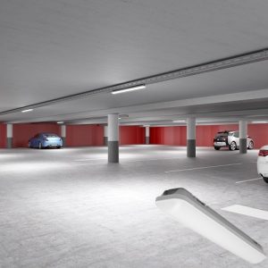 Diffuseurs étanches avec LED intégrée