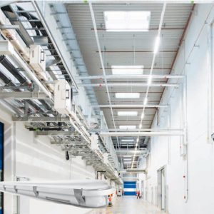 Diffuseurs étanches avec tubes LED