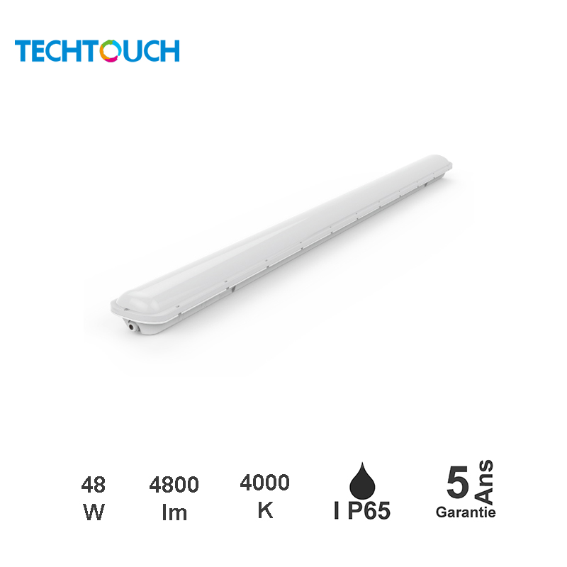 Linesta LED Leuchtröhre IP65 – 1,5 M Doppelröhre, Wetterfest Für Innen & Außen