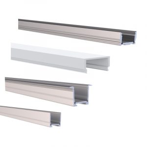 Profils et couvercles en aluminium pour LED-Strips